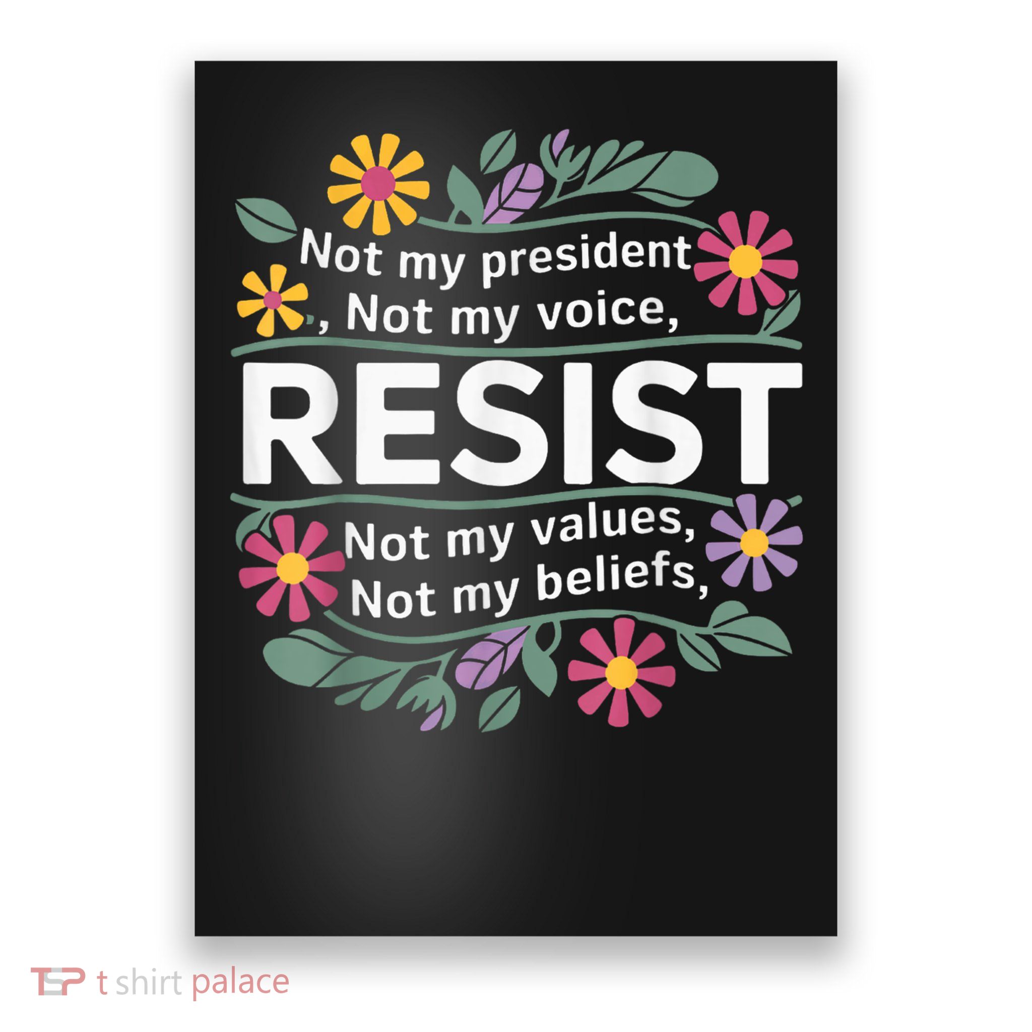 RESIST THIS IS NOT NORMAL ANTI TRUMP  Poster