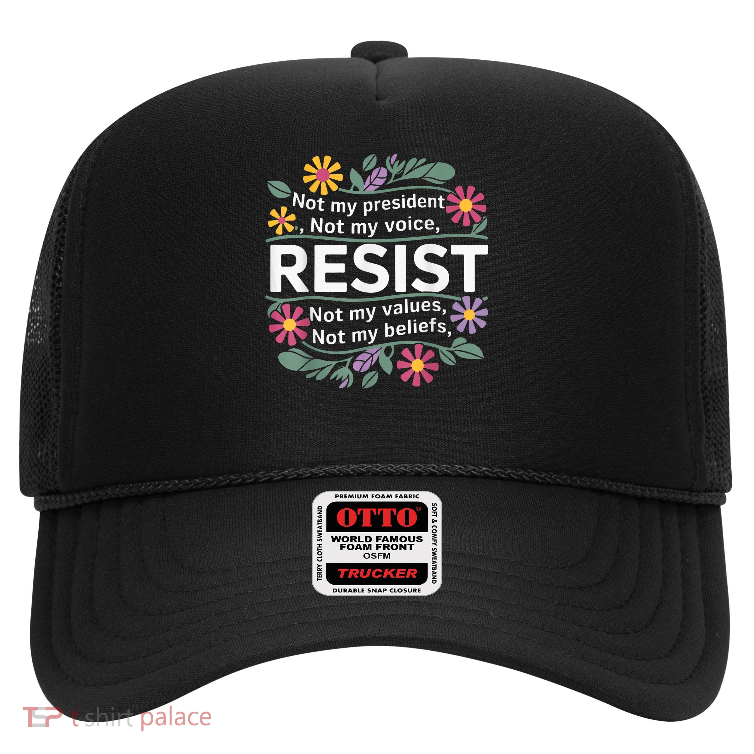 RESIST THIS IS NOT NORMAL ANTI TRUMP  Trucker Hat
