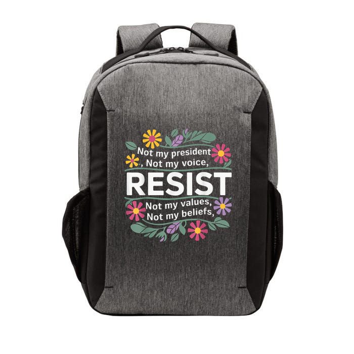 RESIST THIS IS NOT NORMAL ANTI TRUMP  Vector Backpack