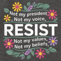 RESIST THIS IS NOT NORMAL ANTI TRUMP  Vector Backpack