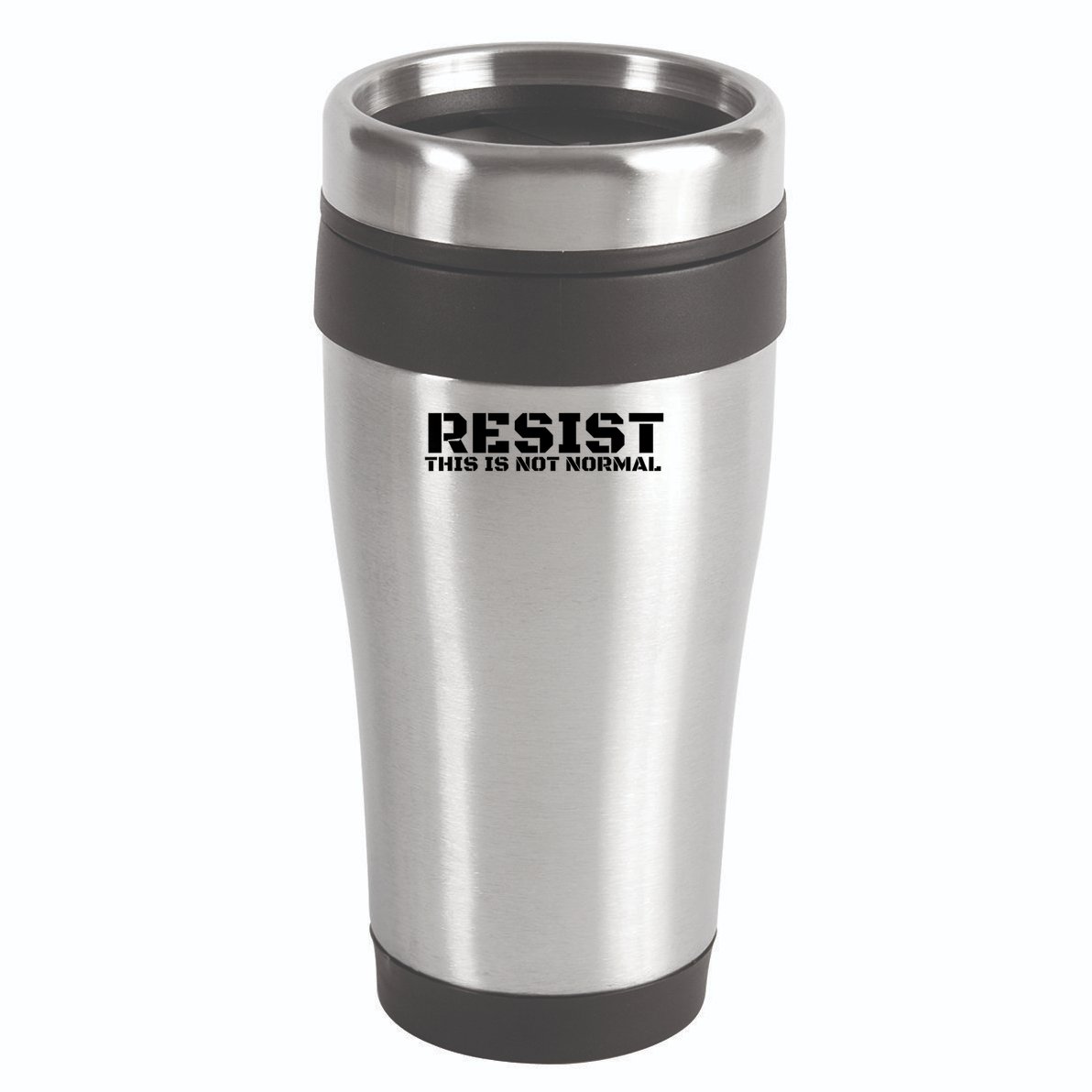 RESIST THIS IS NOT NORMAL ANTI TRUMP  16oz Travel Tumbler