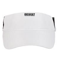 RESIST THIS IS NOT NORMAL ANTI TRUMP  Adult Drive Performance Visor