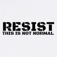 RESIST THIS IS NOT NORMAL ANTI TRUMP  Premium T-Shirt