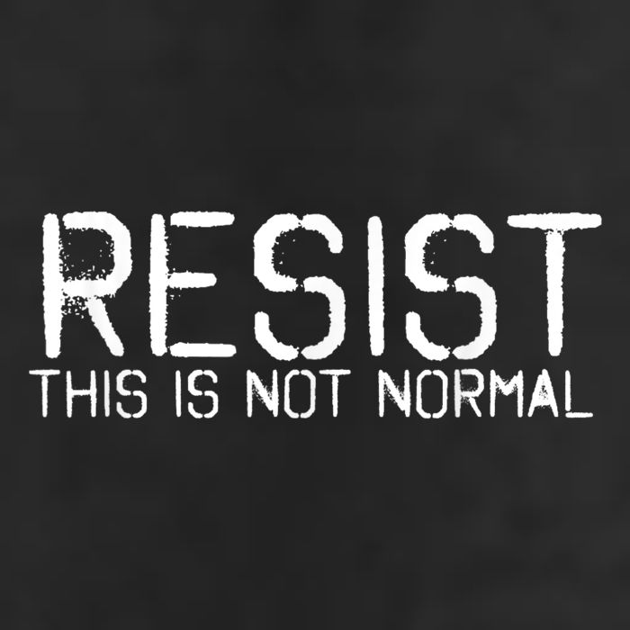 RESIST THIS IS NOT NORMAL ANTI TRUMP  Beanie