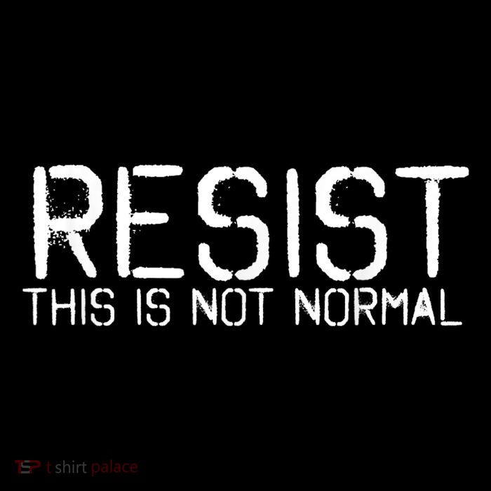 RESIST THIS IS NOT NORMAL ANTI TRUMP  Mesh Reversible Basketball Jersey Tank
