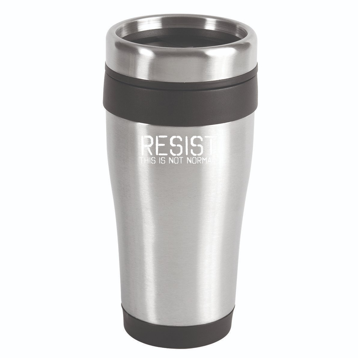 RESIST THIS IS NOT NORMAL ANTI TRUMP  16oz Travel Tumbler
