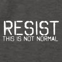 RESIST THIS IS NOT NORMAL ANTI TRUMP  Vector Backpack