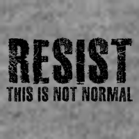 RESIST THIS IS NOT NORMAL ANTI TRUMP  Tall Sweatshirt