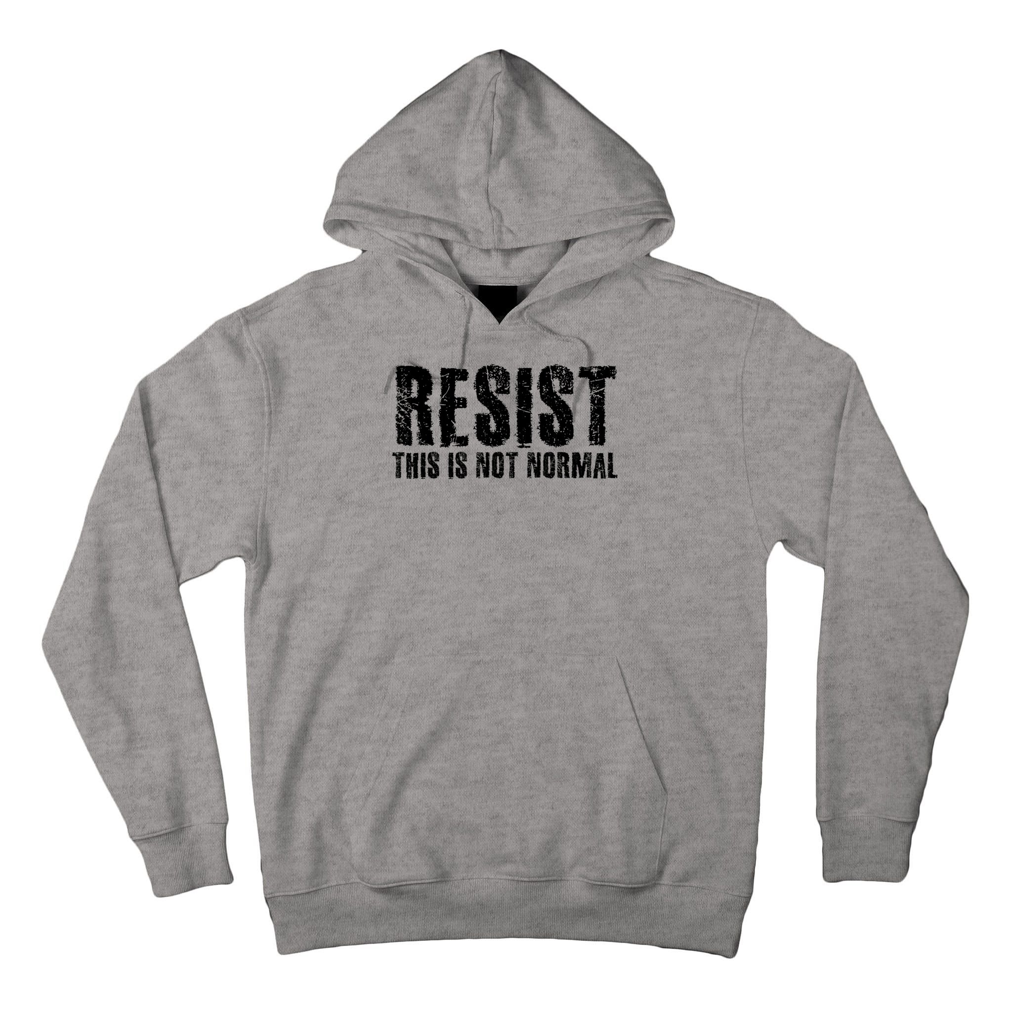 RESIST THIS IS NOT NORMAL ANTI TRUMP  Tall Hoodie