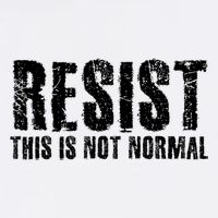 RESIST THIS IS NOT NORMAL ANTI TRUMP  Hoodie
