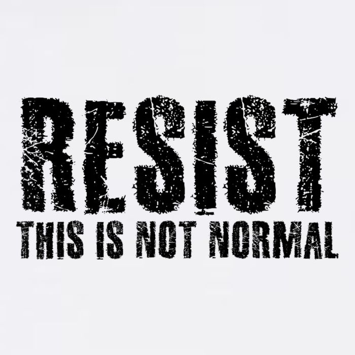 RESIST THIS IS NOT NORMAL ANTI TRUMP  Hoodie