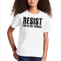 RESIST THIS IS NOT NORMAL ANTI TRUMP  Kids T-Shirt