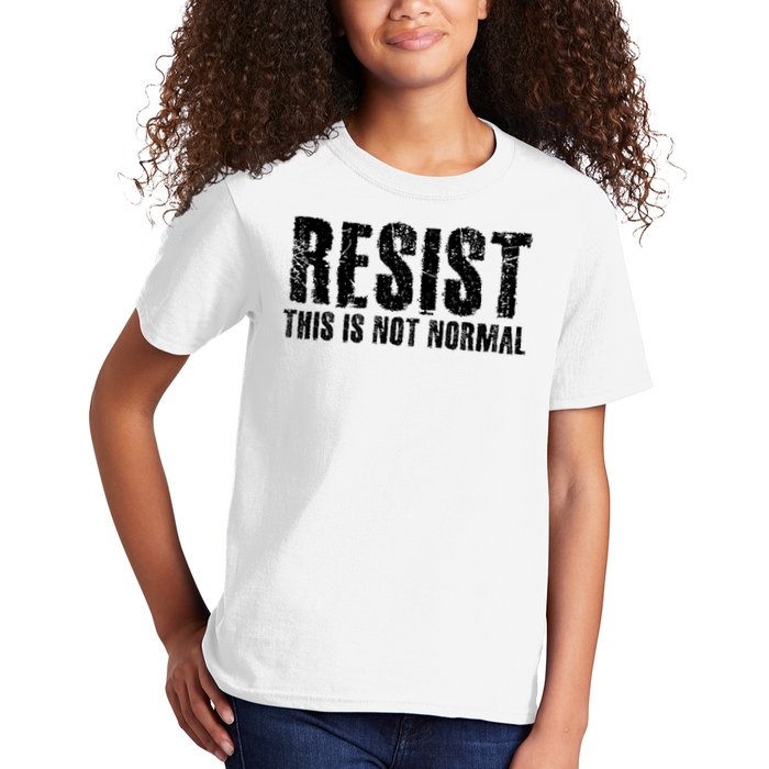 RESIST THIS IS NOT NORMAL ANTI TRUMP  Kids T-Shirt