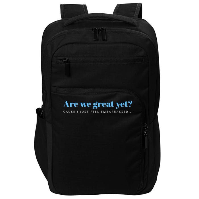 RESIST THIS IS NOT NORMAL ANTI TRUMP  Impact Tech Backpack