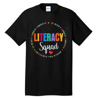 Reading Teacher Interventionist Specialist Literacy Coach Tall T-Shirt