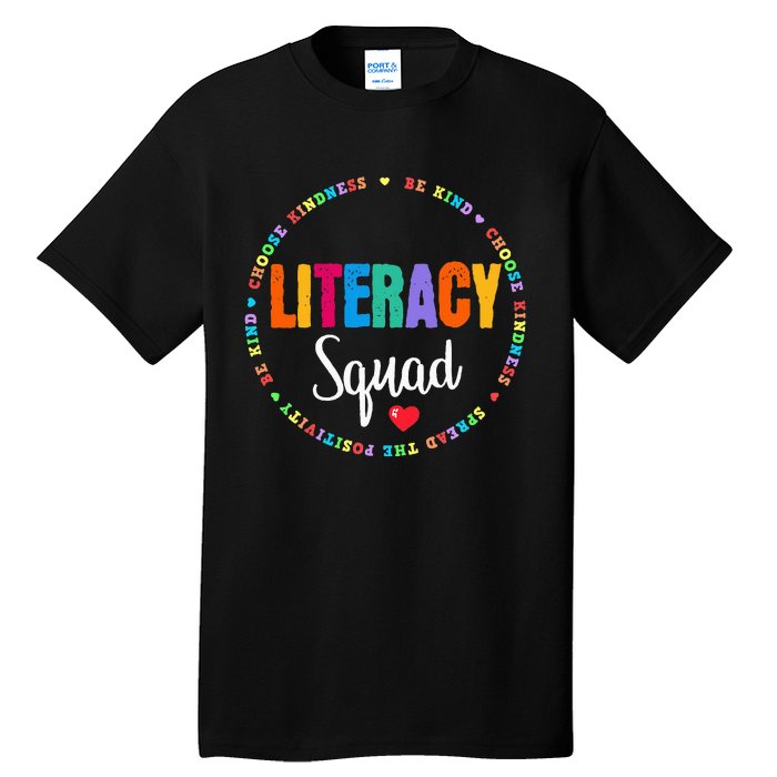 Reading Teacher Interventionist Specialist Literacy Coach Tall T-Shirt