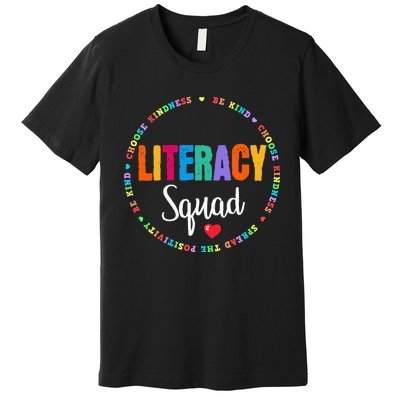 Reading Teacher Interventionist Specialist Literacy Coach Premium T-Shirt