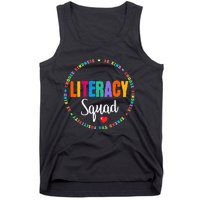 Reading Teacher Interventionist Specialist Literacy Coach Tank Top