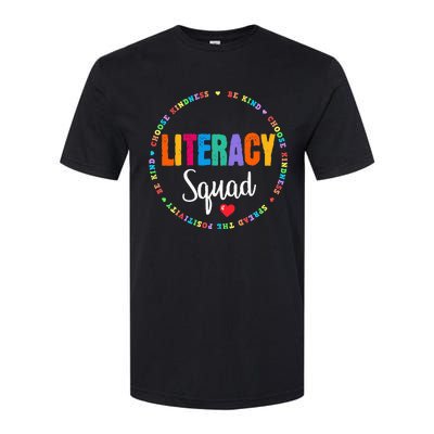 Reading Teacher Interventionist Specialist Literacy Coach Softstyle CVC T-Shirt