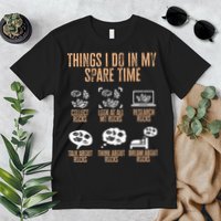 Rockhound Things I Do In My Spare Time Rock Collecting Premium T-Shirt