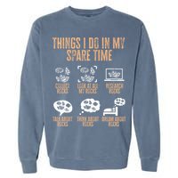 Rockhound Things I Do In My Spare Time Rock Collecting Garment-Dyed Sweatshirt