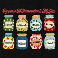 Response To Intervention Is My Jam RTI Intervention Teacher Ladies PosiCharge Tri-Blend Wicking Tank