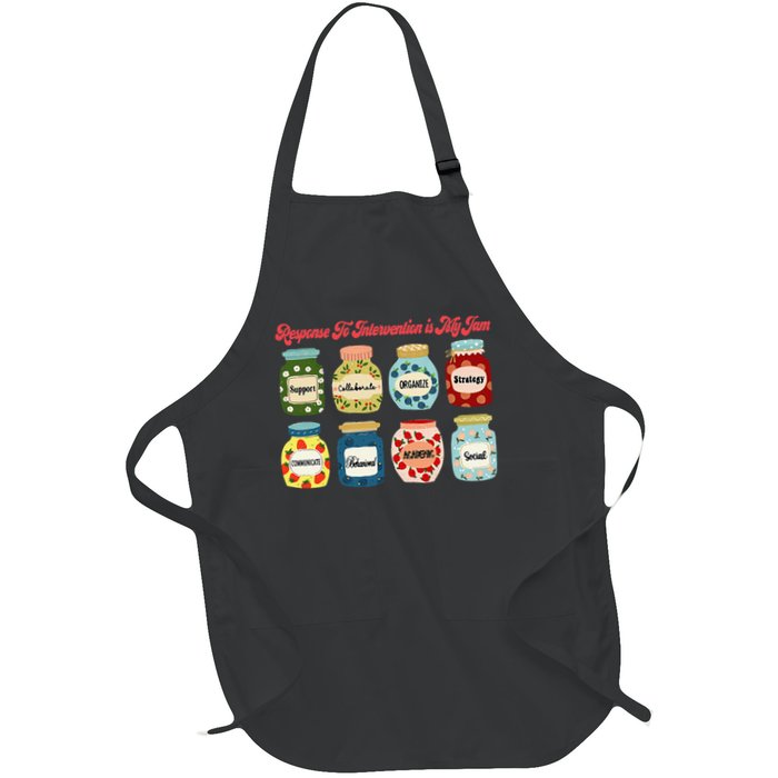 Response To Intervention Is My Jam RTI Intervention Teacher Apron
