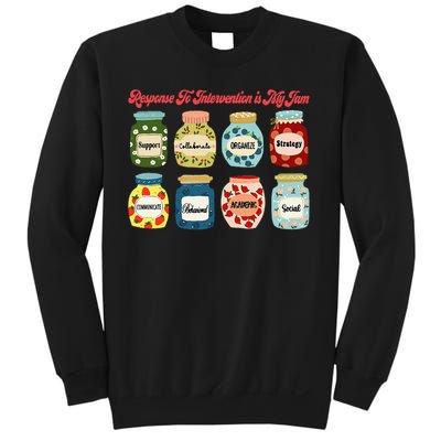 Response To Intervention Is My Jam RTI Intervention Teacher Sweatshirt