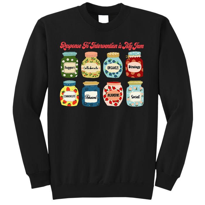 Response To Intervention Is My Jam RTI Intervention Teacher Sweatshirt