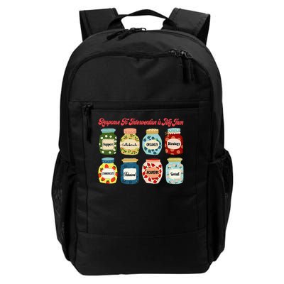 Response To Intervention Is My Jam RTI Intervention Teacher Backpack
