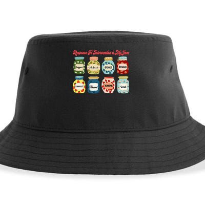 Response To Intervention Is My Jam RTI Intervention Teacher Sustainable Bucket Hat