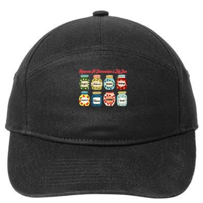 Response To Intervention Is My Jam RTI Intervention Teacher 7-Panel Snapback Hat