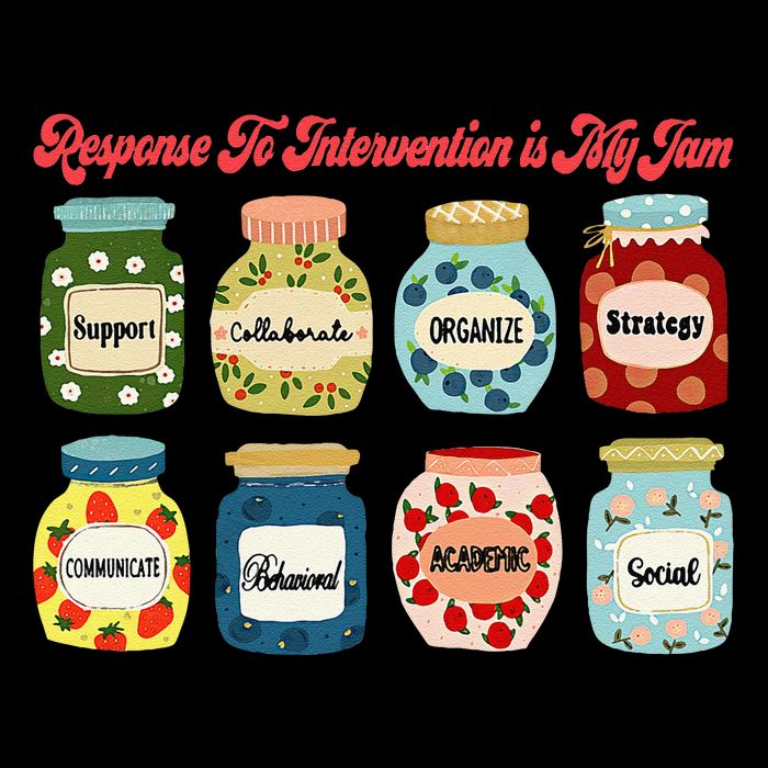Response To Intervention Is My Jam RTI Intervention Teacher 7-Panel Snapback Hat