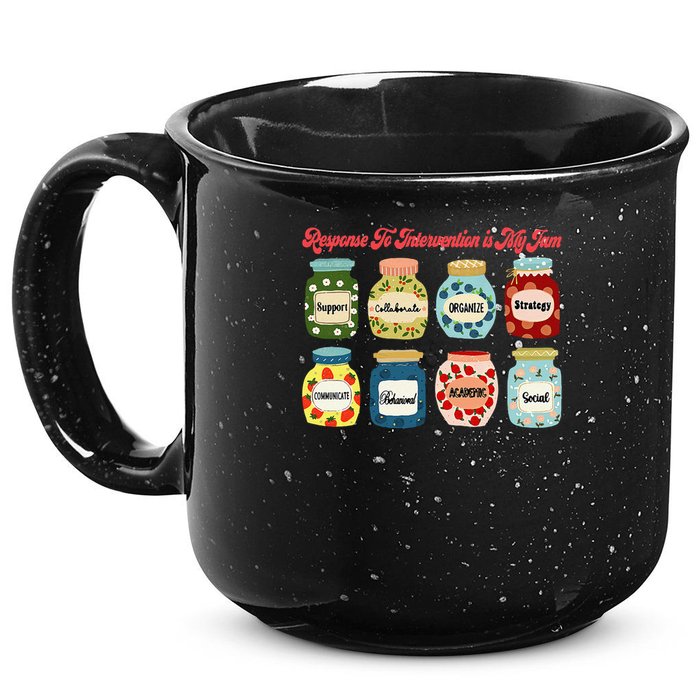 Response To Intervention Is My Jam RTI Intervention Teacher 15oz Campfire Ceramic Mug