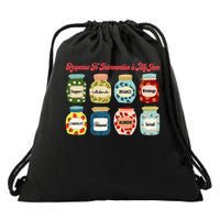 Response To Intervention Is My Jam RTI Intervention Teacher Drawstring Bag