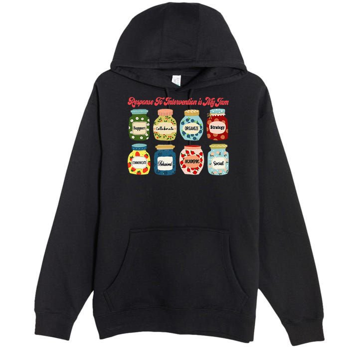 Response To Intervention Is My Jam RTI Intervention Teacher Premium Pullover Hoodie
