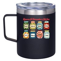 Response To Intervention Is My Jam RTI Intervention Teacher 12oz Stainless Steel Coffee Mug