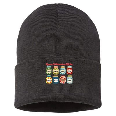 Response To Intervention Is My Jam RTI Intervention Teacher Sustainable Knit Beanie