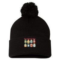 Response To Intervention Is My Jam RTI Intervention Teacher Pom Pom 12in Knit Beanie