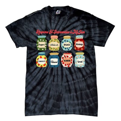 Response To Intervention Is My Jam RTI Intervention Teacher Tie-Dye T-Shirt