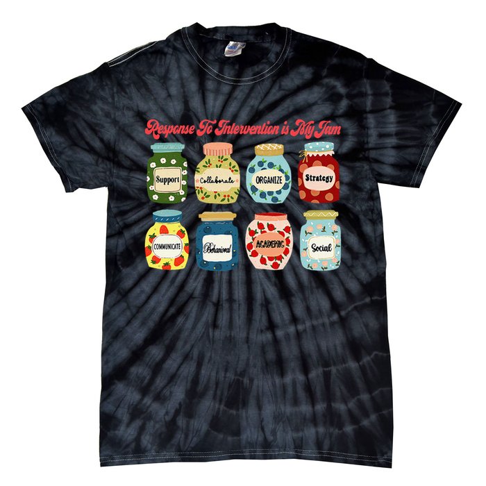 Response To Intervention Is My Jam RTI Intervention Teacher Tie-Dye T-Shirt