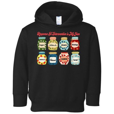 Response To Intervention Is My Jam RTI Intervention Teacher Toddler Hoodie