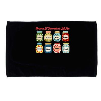 Response To Intervention Is My Jam RTI Intervention Teacher Microfiber Hand Towel