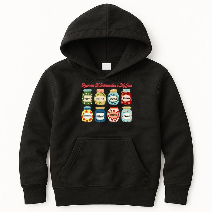 Response To Intervention Is My Jam RTI Intervention Teacher Kids Hoodie