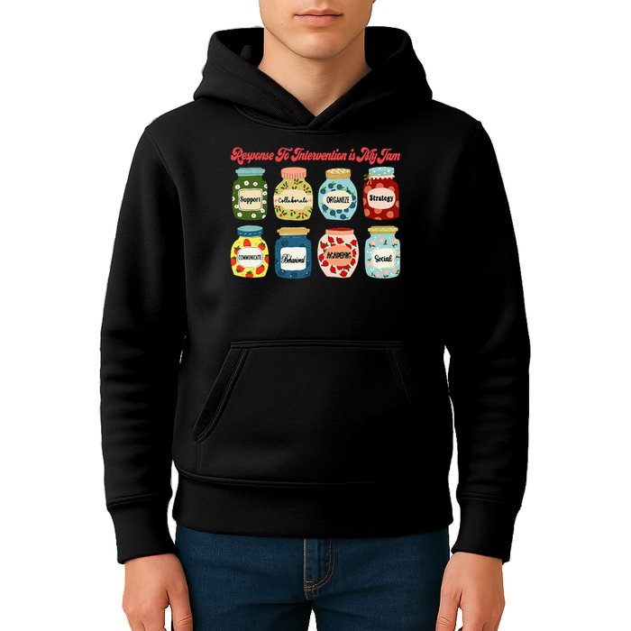 Response To Intervention Is My Jam RTI Intervention Teacher Kids Hoodie