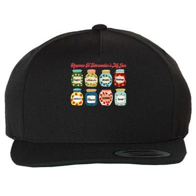 Response To Intervention Is My Jam RTI Intervention Teacher Wool Snapback Cap