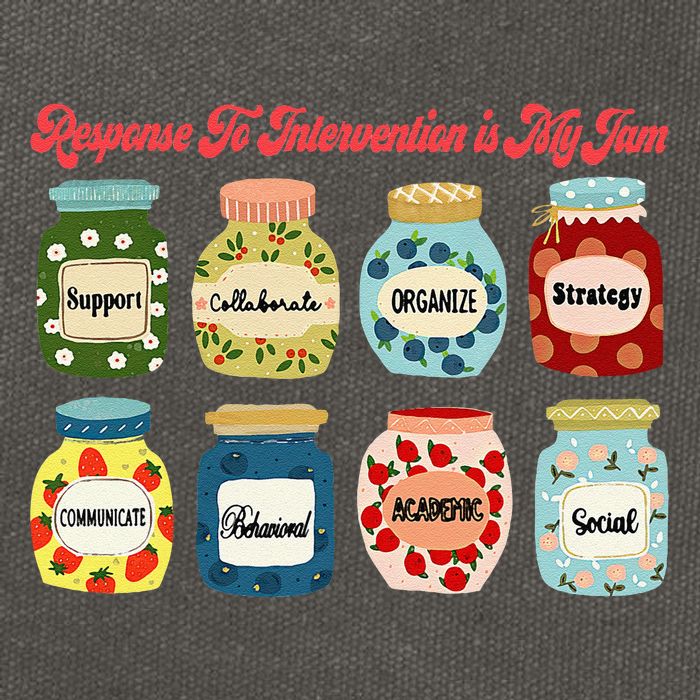 Response To Intervention Is My Jam RTI Intervention Teacher Cotton Canvas Backpack