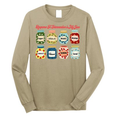 Response To Intervention Is My Jam RTI Intervention Teacher Long Sleeve Shirt