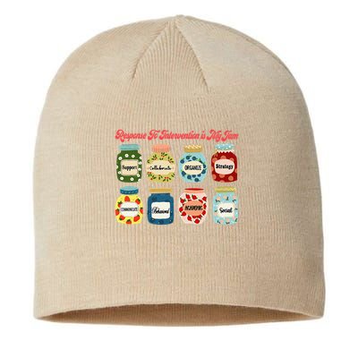 Response To Intervention Is My Jam RTI Intervention Teacher Sustainable Beanie