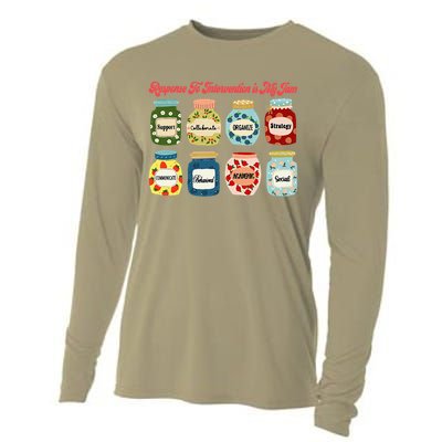 Response To Intervention Is My Jam RTI Intervention Teacher Cooling Performance Long Sleeve Crew
